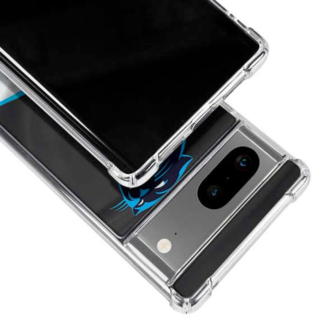 NFL Carolina Panthers Google Pixel 7a Clear Case